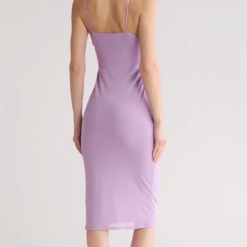 Elegant Lavender Slip Dress